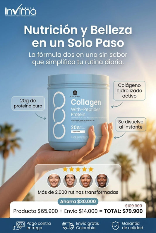 Collagen With-Peptides Protein